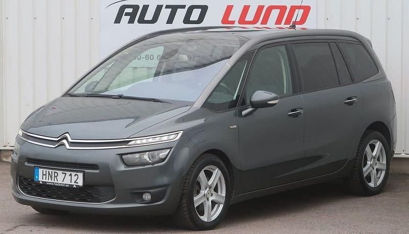 Begagnad Citroën Grand C4 Picasso 150 HK (110 kW) 2014 Grå (gråmetallic) Minibuss