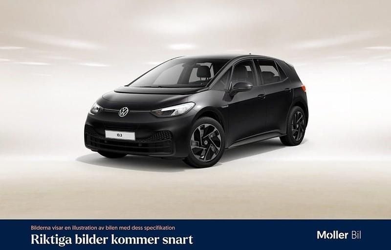 Mangan grey metallic/blac Begagnad 2021 VW ID.3 Pro Performance Halvkombi | 229 800 kr (Marknadspris) - Bild 1/4