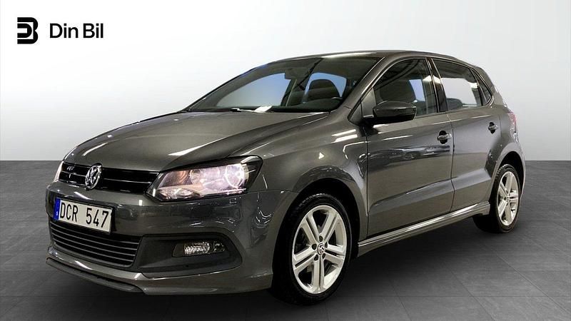 Mörkgrå Begagnad 2013 VW Polo R-line Halvkombi | 99 900 kr (Marknadspris) - Bild 1/4