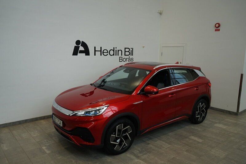Röd Begagnad 2022 BYD Atto 3 SUV | 309 900 kr (Lite dyr) - Bild 1/4