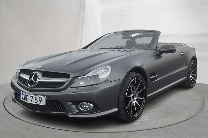 Svart Begagnad 2009 Mercedes SL350 | 239 000 kr - Bild 1/4