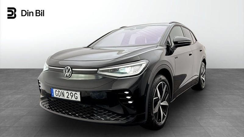 Svart (grenadilla black) Begagnad 2024 VW ID.4 GTX SUV | 469 900 kr (Marknadspris) - Bild 1/4