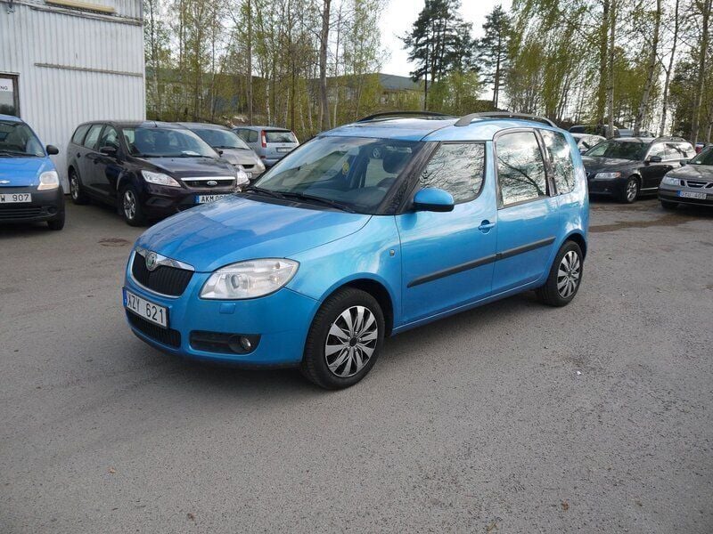 Ljusblå (blå) Begagnad 2007 Skoda Roomster Kombi | 18 000 kr - Bild 1/4