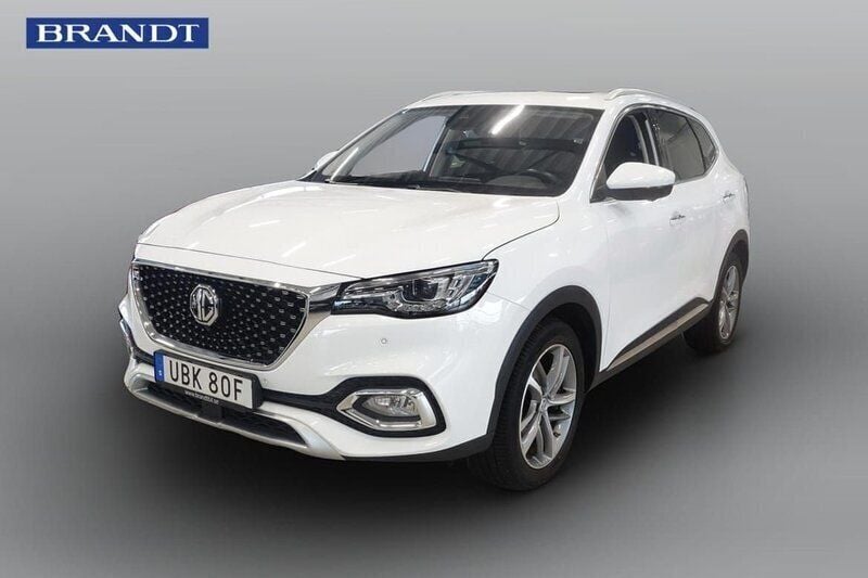 Vit Begagnad 2021 MG EHS Luxury SUV | 239 900 kr (Marknadspris) - Bild 1/4