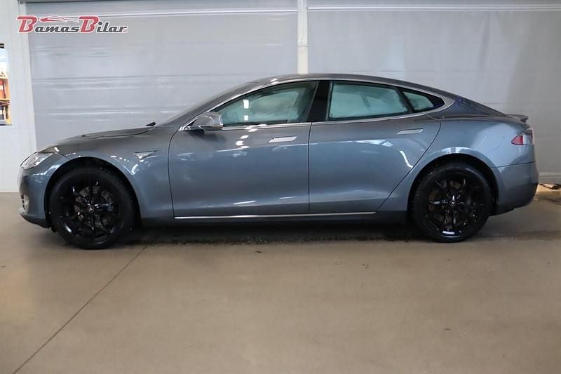 Begagnad Tesla Model S 310 kW (422 HK) 2013 Grå Halvkombi