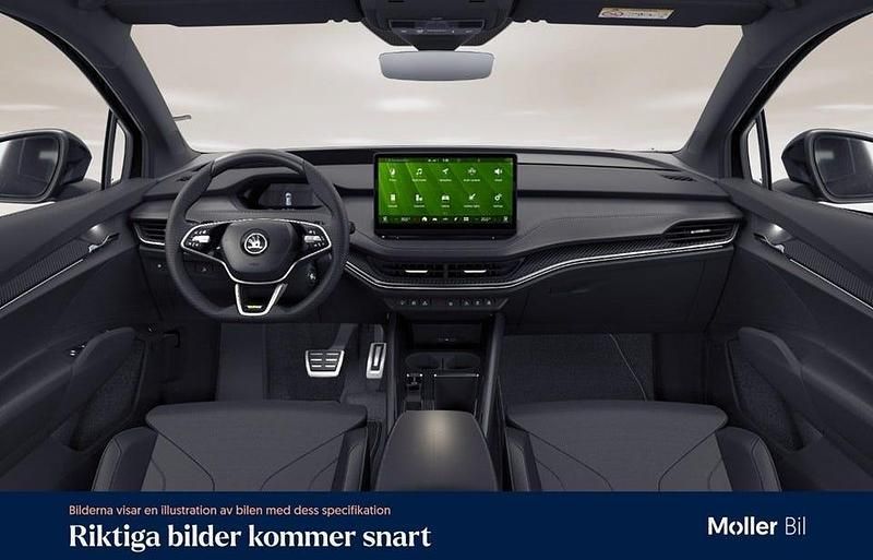 Begagnad Skoda Enyaq iV RS 250 kW (340 HK) 2024 Svart SUV