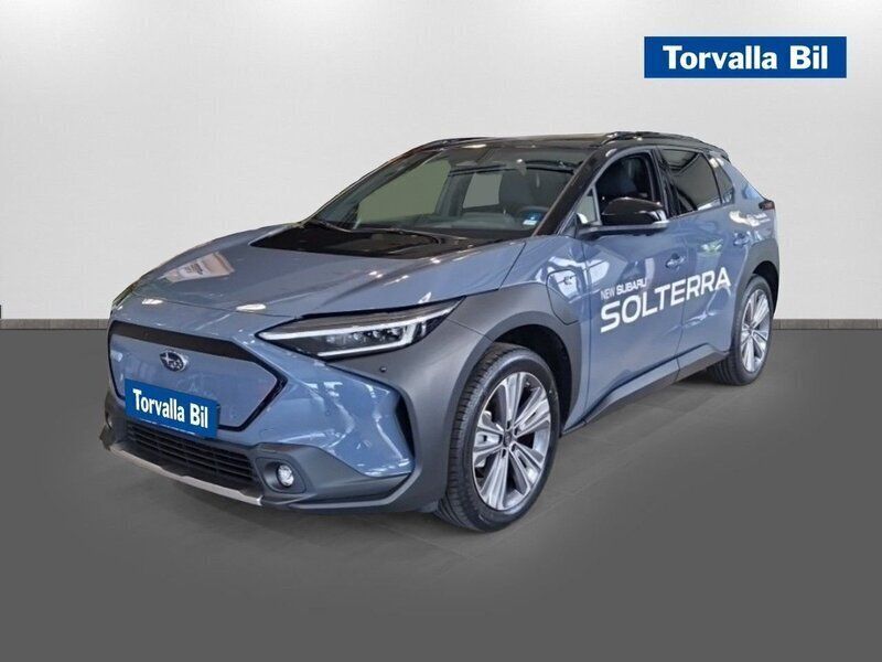 Grå Begagnad 2023 Subaru Solterra SUV | 459 900 kr (Superpris) - Bild 1/4