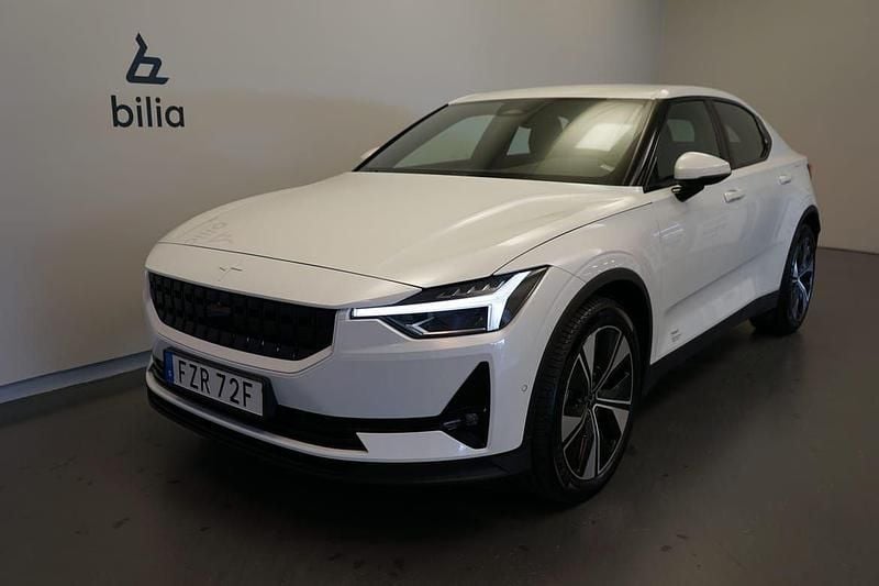 Vit Begagnad 2023 Polestar 2 Long Range Single Motor Halvkombi | 359 000 kr (Bra pris) - Bild 1/3