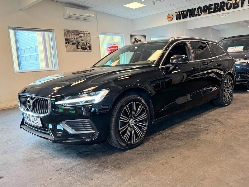 Begagnad Volvo V60 Inscription 340 HK (250 kW) 2021 Svart Kombi
