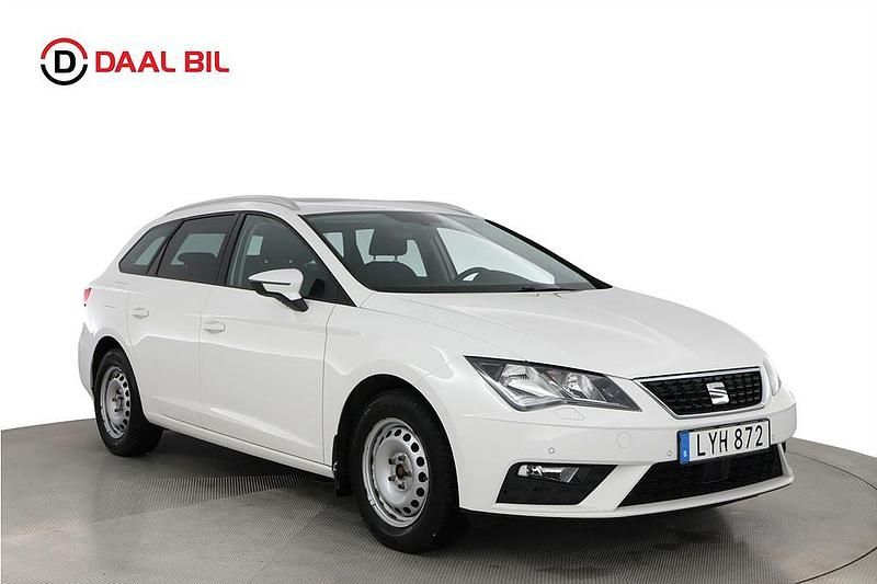 Begagnad Seat Leon ST Style 110 HK (80 kW) 2018 Vit Kombi
