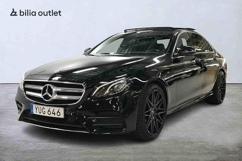 Svart Begagnad 2019 Mercedes E220 Sedan | 344 900 kr (Marknadspris) - Bild 1/1