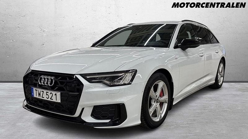 Vit Begagnad 2023 Audi A6 S-Line Kombi | 559 000 kr (Dyr) - Bild 1/4