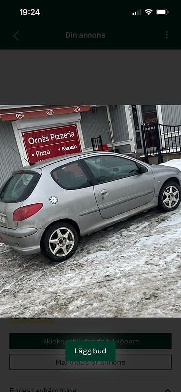 Begagnad Peugeot 206 109 HK (80 kW) 2004 Halvkombi