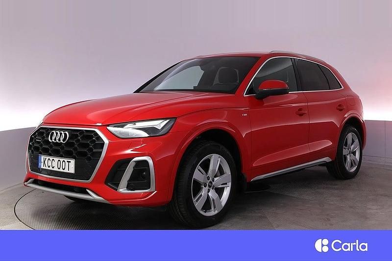 Röd Begagnad 2022 Audi Q5 S-Line SUV | 402 900 kr (Bra pris) - Bild 1/4