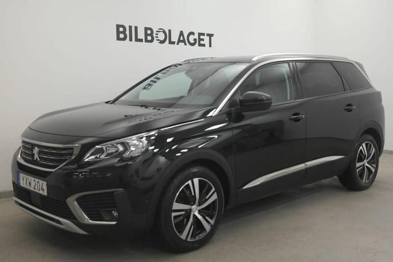 Svart Begagnad 2017 Peugeot 5008 SUV | 239 800 kr (Marknadspris) - Bild 1/4