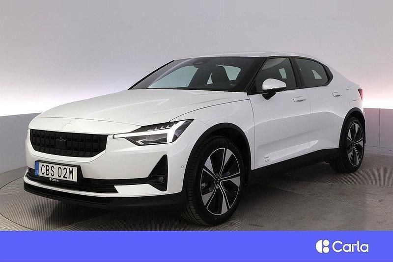 Vit Begagnad 2023 Polestar 2 Pilot-lite Sedan | 379 900 kr (Marknadspris) - Bild 1/4