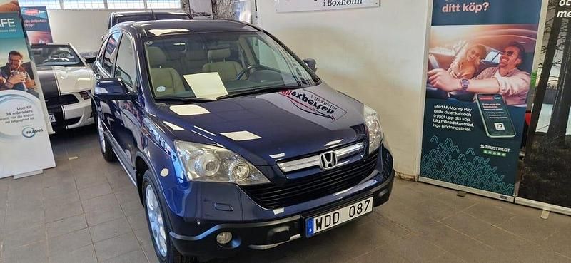 Begagnad Honda CR-V 150 HK (110 kW) 2008 Blå SUV