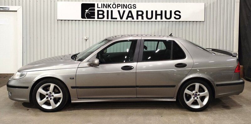 Ljusbrun Begagnad 2005 Saab 9-5 Aero Sedan | 59 900 kr - Bild 1/4