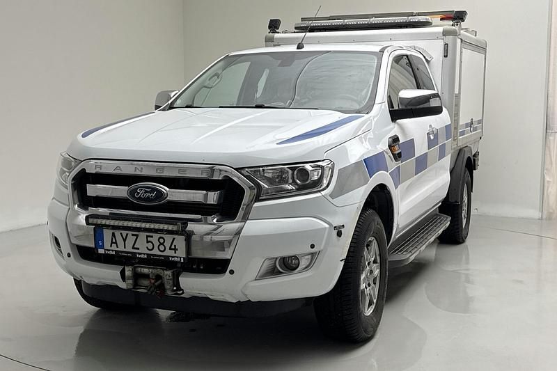 Begagnad Ford Ranger 160 HK (117 kW) 2017 Vit Pickup