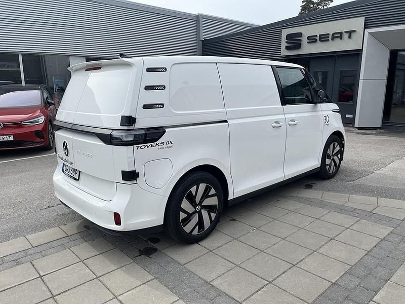 Ny VW ID. Buzz 2025 Vit Minibuss