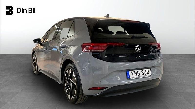 Begagnad VW ID.3 Pro 150 kW (204 HK) 2022 Grå Halvkombi