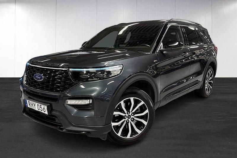 Begagnad Ford Explorer ST-Line 457 HK (336 kW) 2022 Blå SUV