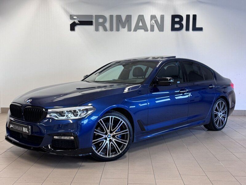Blå Begagnad 2017 BMW 530 M Sport Sedan | 319 900 kr (Lite dyr) - Bild 1/4