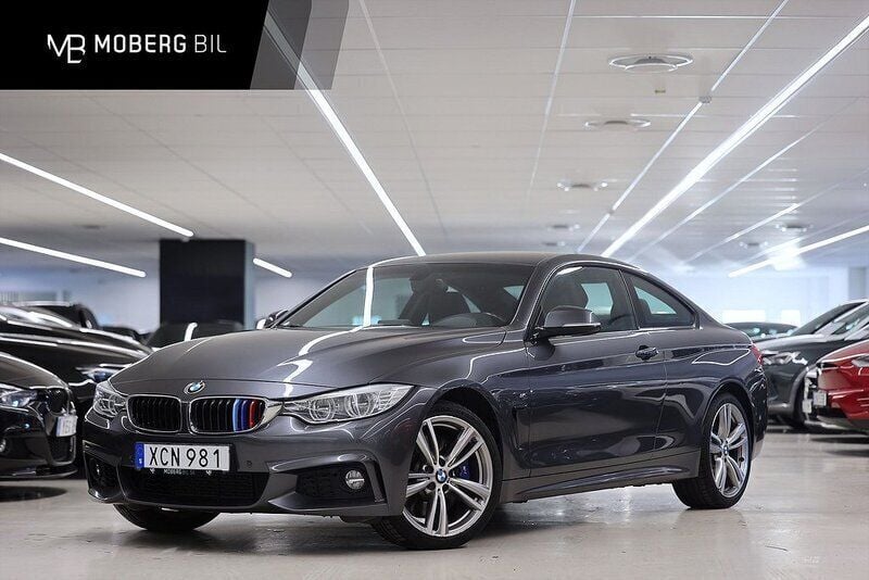 Grå Begagnad 2013 BMW 435 M Sport Sportkupé | 279 900 kr (Marknadspris) - Bild 1/3