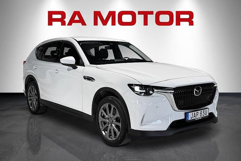 Begagnad Mazda CX-60 Exclusive-Line 326 HK (239 kW) 2023 Vit SUV