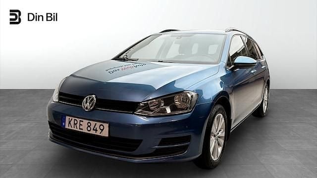 Blå Begagnad 2014 VW Golf VII Sedan | 119 900 kr (Lite dyr) - Bild 1/4