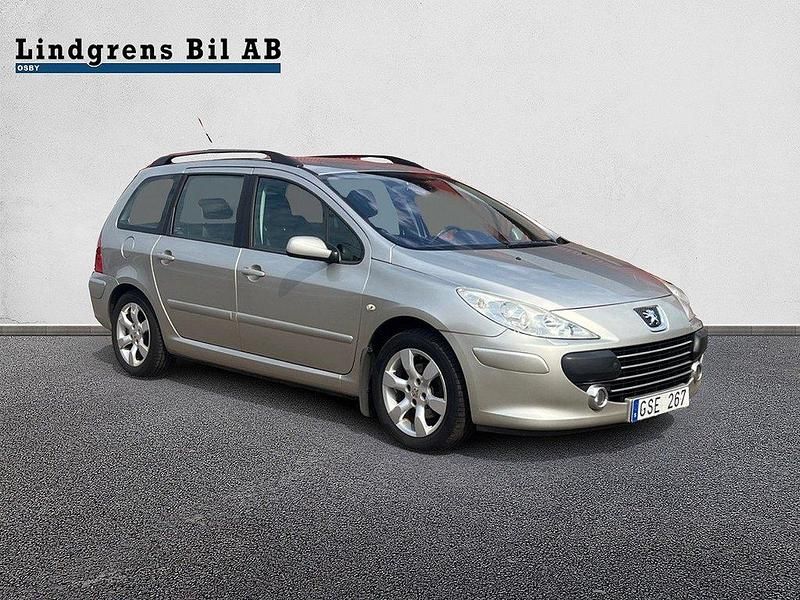 Silver Begagnad 2007 Peugeot 307 Kombi | 31 900 kr (Marknadspris) - Bild 1/4