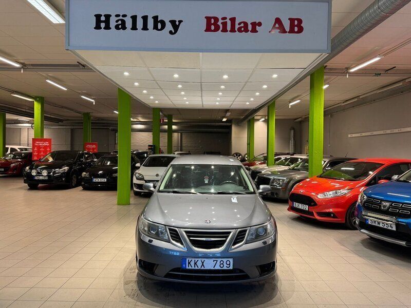Grå Begagnad 2008 Saab 9-3 Kombi | 39 900 kr (Marknadspris) - Bild 1/4