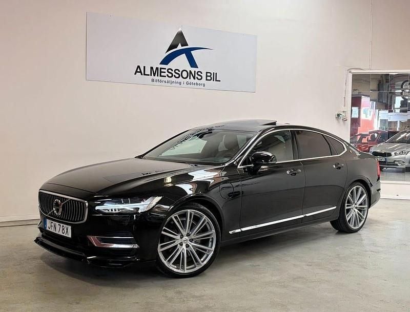 Svart Begagnad 2020 Volvo S90 Inscription Sedan | 449 900 kr - Bild 1/4
