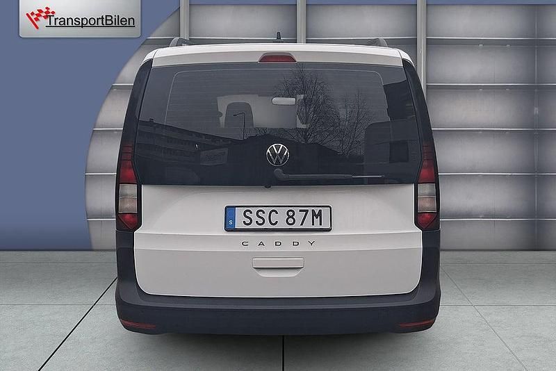 Begagnad VW Caddy Life 122 HK (89 kW) 2023 Vit Minibuss