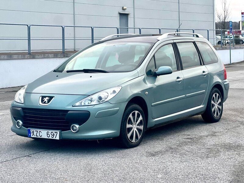Grå Begagnad 2006 Peugeot 307 Kombi | 9 900 kr (Bra pris) - Bild 1/4