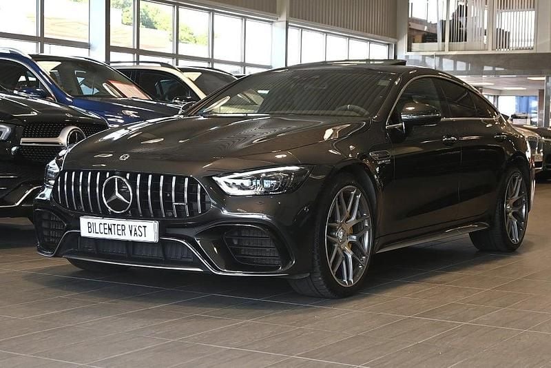 Begagnad Mercedes AMG GT 63 AMG 639 HK (469 kW) 2020 Grafitgrå metallic Sportkupé