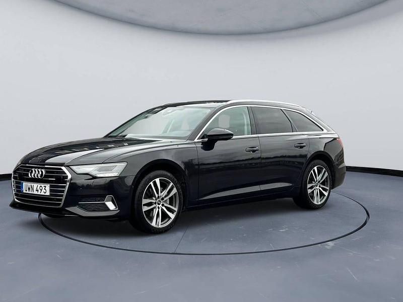Grå Begagnad 2021 Audi A6 Sport Kombi | 329 900 kr (Marknadspris) - Bild 1/4