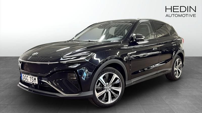 Svart (black) Begagnad 2022 MG Marvel R Performance SUV | 289 900 kr - Bild 1/4