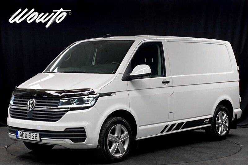 Vit Begagnad 2022 VW T6.1 Van | 329 800 kr (Superpris) - Bild 1/3