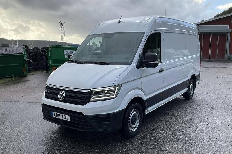 Vit Begagnad 2022 VW Crafter Van | 400 000 kr (Superpris) - Bild 1/4