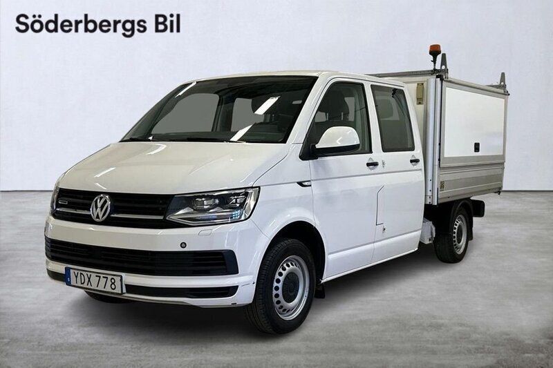 Vit Begagnad 2019 VW T6.1 Van | 309 800 kr (Dyr) - Bild 1/4