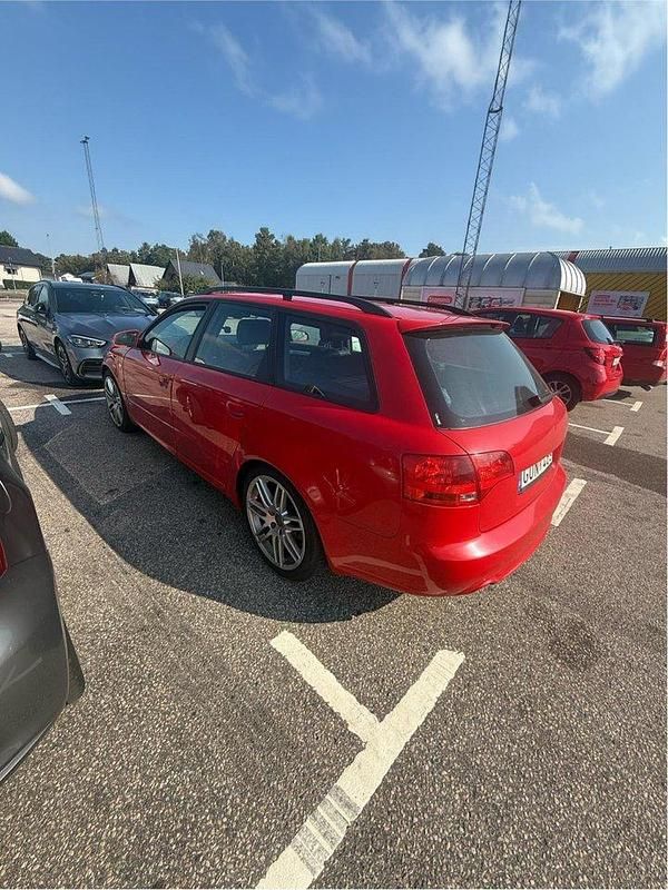 Röd Begagnad 2008 Audi A4 S-Line Kombi | 47 500 kr (Marknadspris) - Bild 1/3