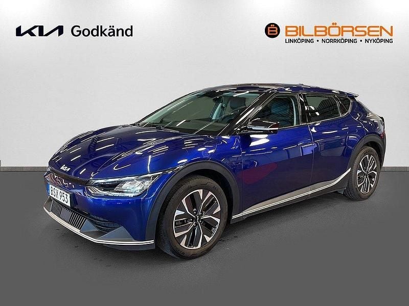 Blå Begagnad 2021 Kia EV6 4 SUV | 339 900 kr - Bild 1/4
