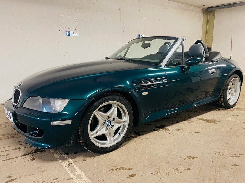 Blå Begagnad 1997 BMW Z3 M Cab | 369 000 kr - Bild 1/4