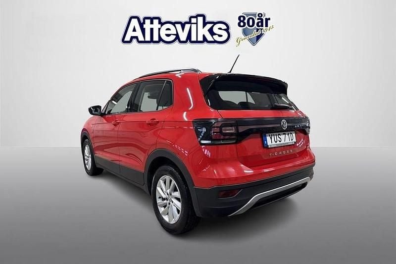 Begagnad VW T-Cross Life 95 HK (69 kW) 2019 Röd SUV