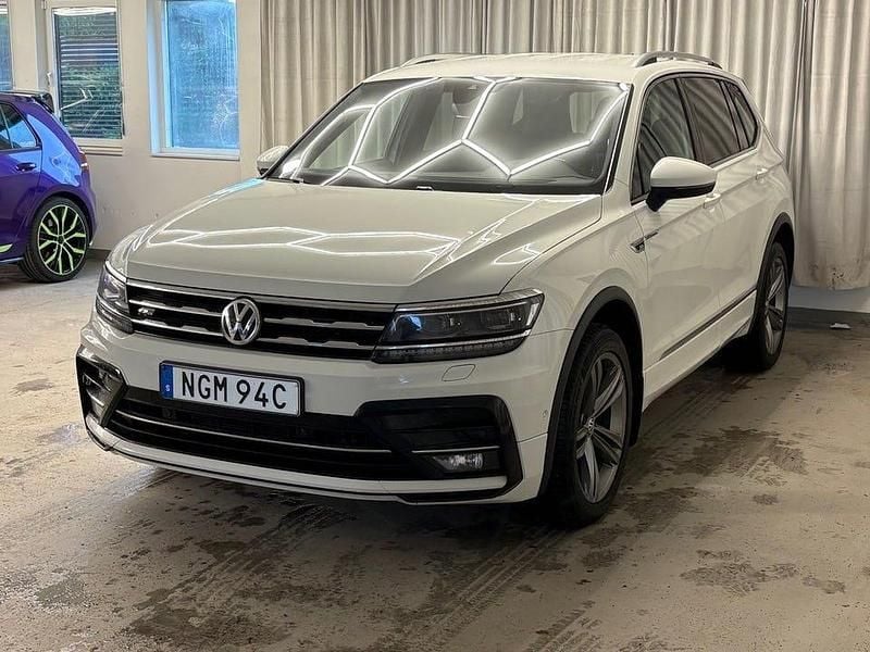 Begagnad VW Tiguan Allspace GT 200 HK (147 kW) 2021 Vit SUV