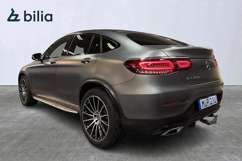Begagnad Mercedes GLC300e AMG 211 HK (155 kW) 2020 Grå Sportkupé