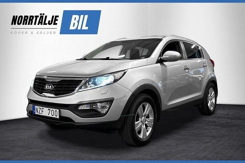 Grå Begagnad 2013 Kia Sportage Comfort SUV | 89 900 kr (Bra pris) - Bild 1/4