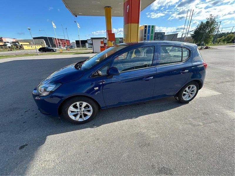 Blå Begagnad 2019 Opel Corsa Enjoy Halvkombi | 102 000 kr (Dyr) - Bild 1/4