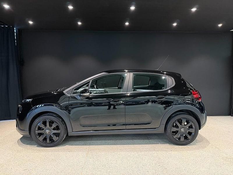 Begagnad Citroën C3 82 HK (60 kW) 2017 Svart Halvkombi